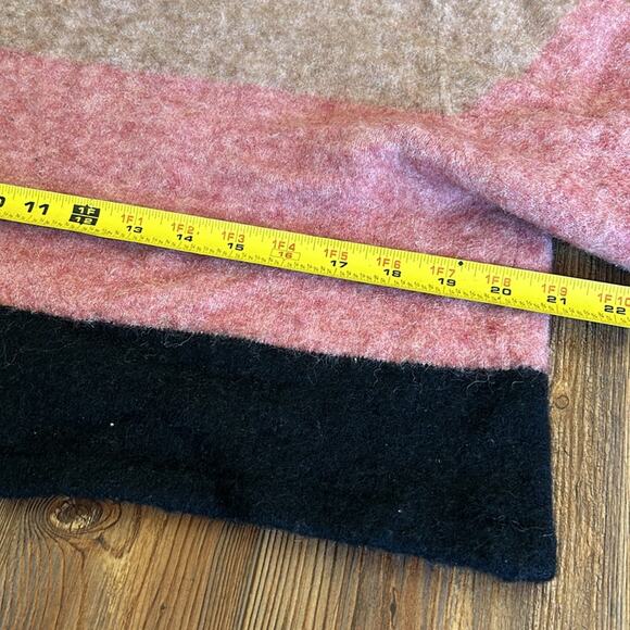 Aritzia Wilfred Free Multicolour Cipriana Alpaca Wool Blend cropped Sweater Sm - Picture 4 of 8